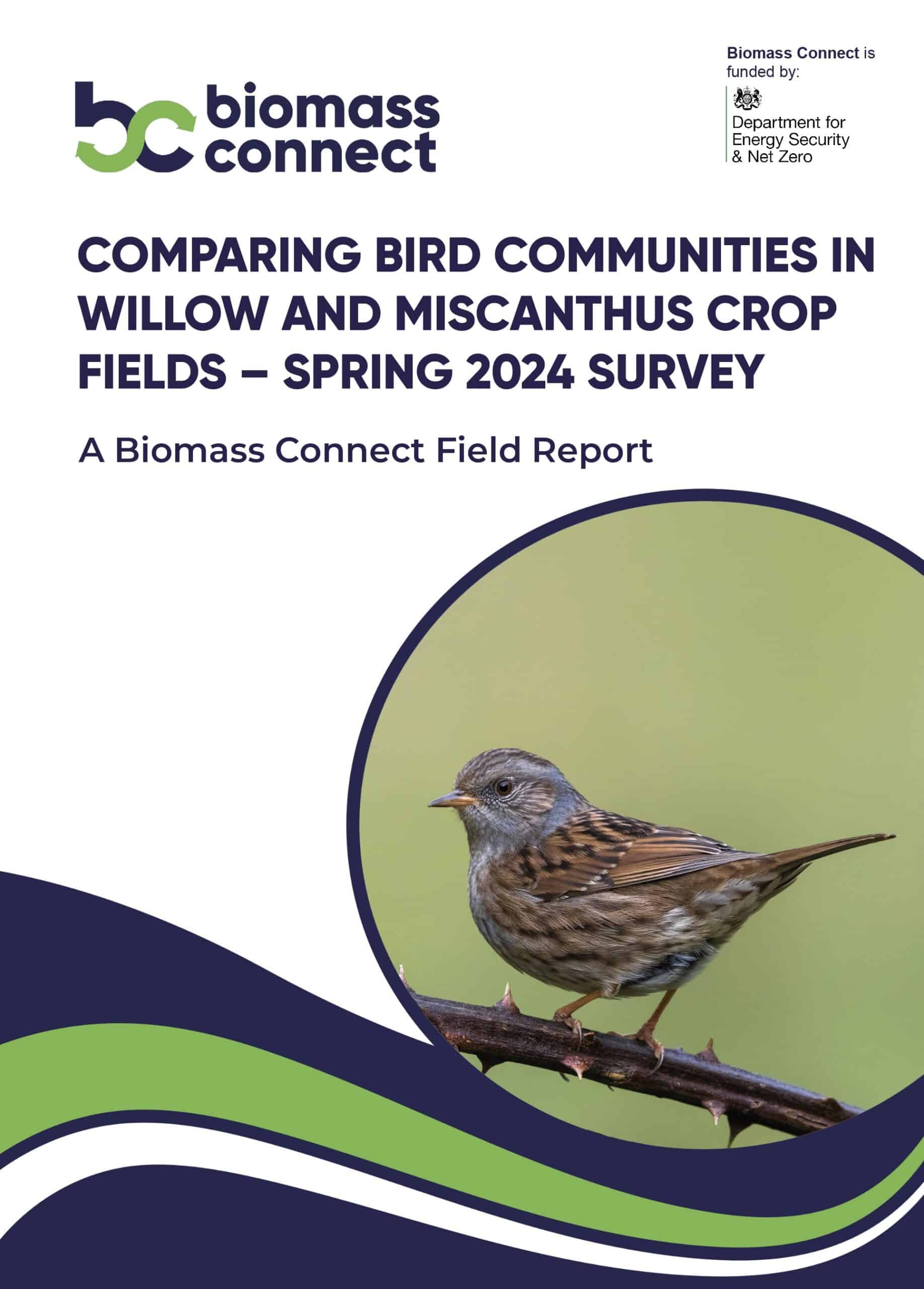 Field Report: Comparing bird communities in willow and Miscanthus crop ...